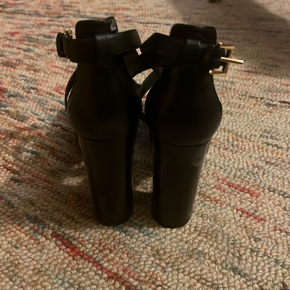 Michael By Mk Platform Open Toe Heels - image 2